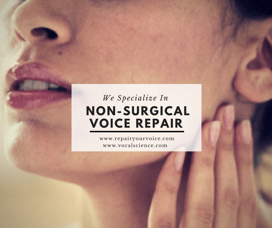 Non-Surgical Voice repair