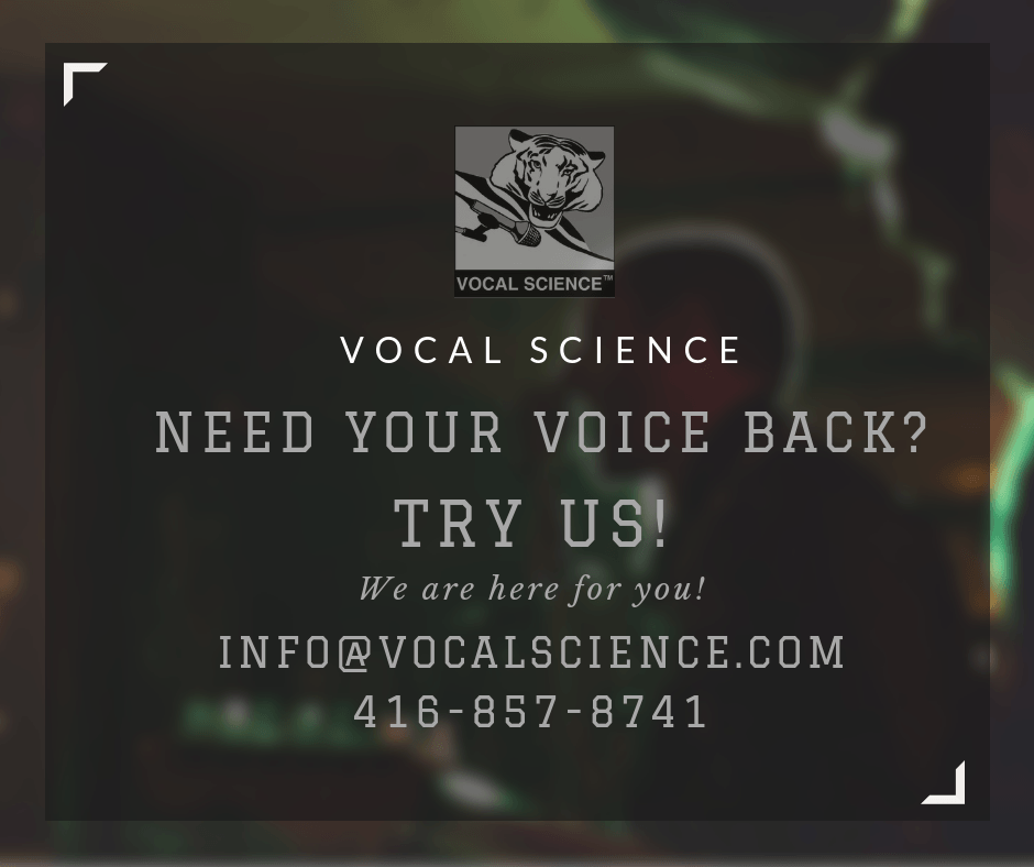 All you have to lose is your stress and fear; All you have to gain is your voice and overall health