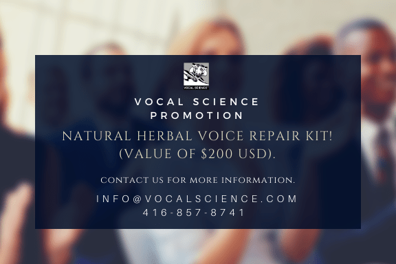 Natural Voice Repair Herbal Kit