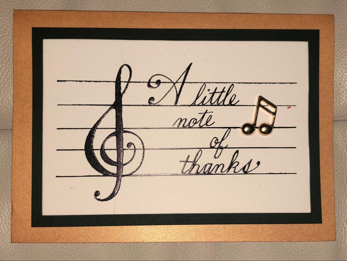 Hand-Written Testimonial from Aubrie M – March 2021