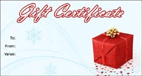 Voice Repair Gift Certificate