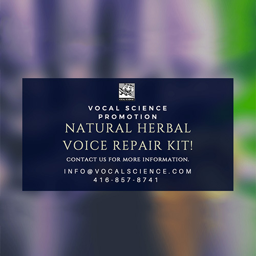 Essential Herbal Voice Repair Kit (5 Products)
